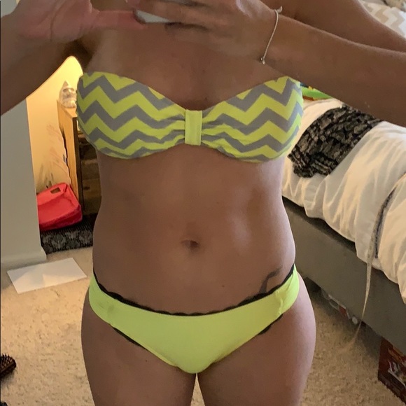 Pink by Victoria Secret Strapless Bikini - Picture 1 of 3